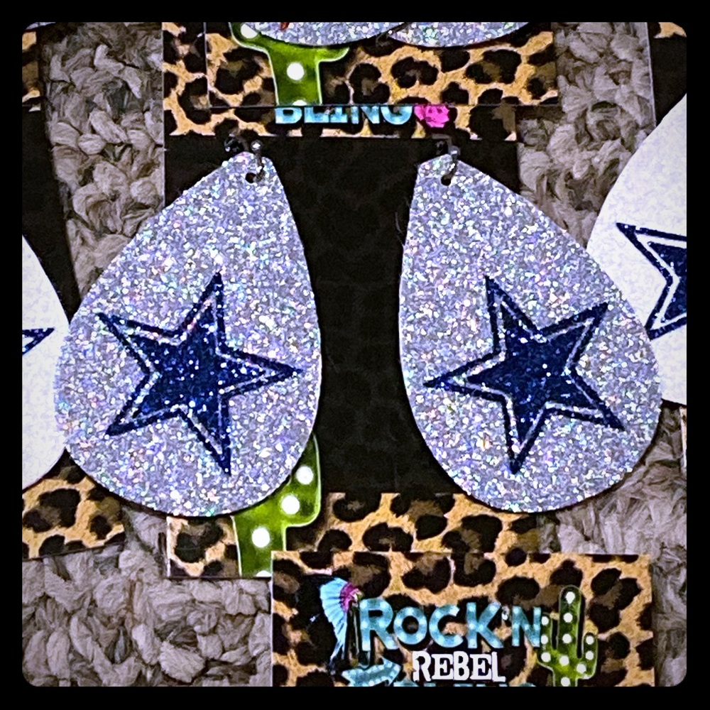Dallas cowboys earrings